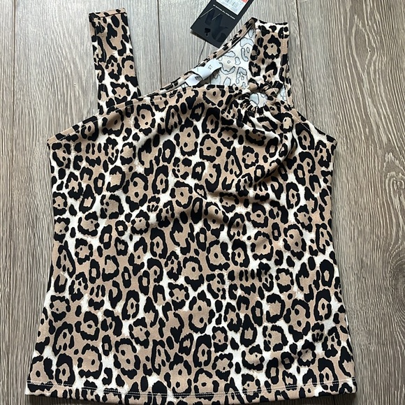 Nine West Tops - Nine West cheetah top XS